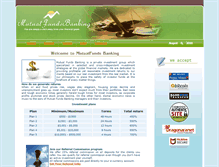 Tablet Screenshot of mutualfundsbanking.com
